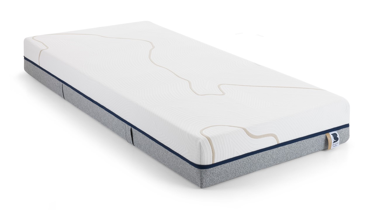 Boxspring Emerald met B Bright Gold 300 matras beige