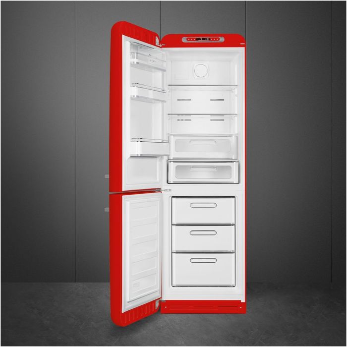 SMEG Kühl- Gefrierkombination 50's Retro Style FAB32LRD5 Rot