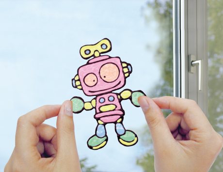 Glow Window Art