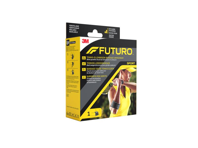 3M Futuro Sport Tennis-Ellbogenbandage anpassbar 1 Stück Bandage für Tennis-Ellbogen