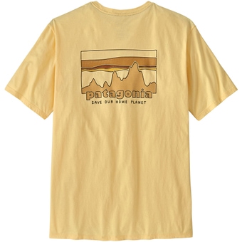 Patagonia '73 Skyline Organic T-Shirt Buttercup Yellow Herren