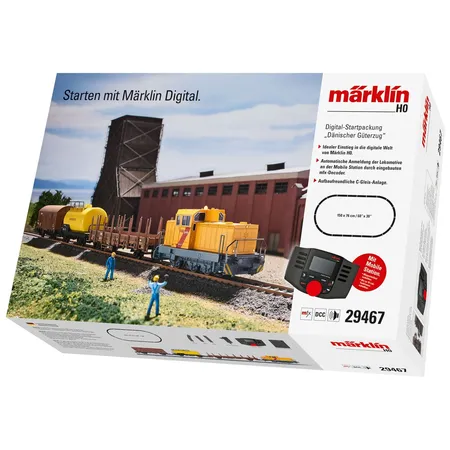 Märklin 29467 - H0 Digital-Startpackung DSB Gods