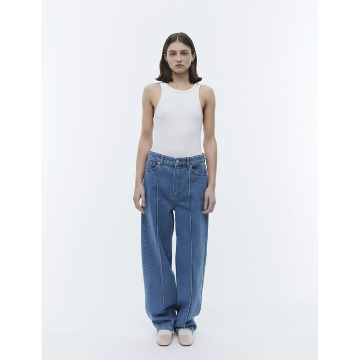 2NDDAY 2ND Purity TT - Daily Cotton Rib Brilliant white