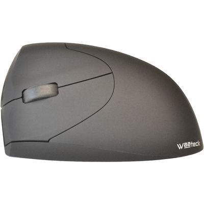 Waateck - souris sans fil ergonomique pour gaucher - noir