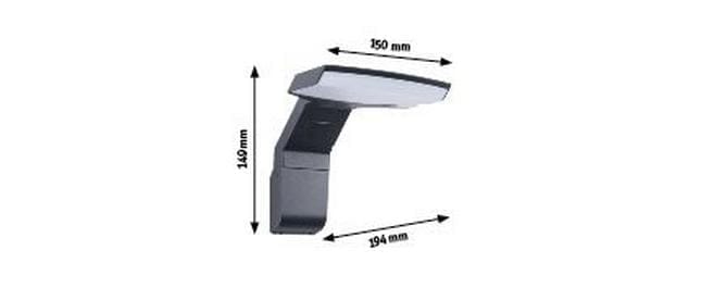 Paulmann LED Wandleuchte »Zerena 3000K« Warmweiss