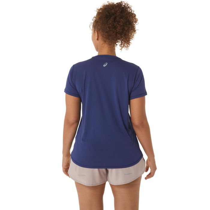 Asics Dame T-shirts Nagino Graphic Run SS Top Blå