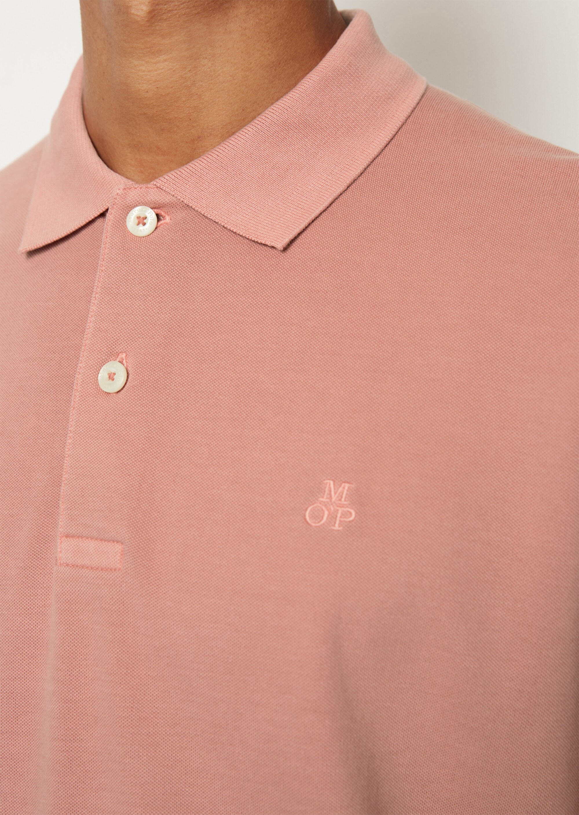 Poloshirt Piqué regular aus Bio-Baumwolle mit Elasthan