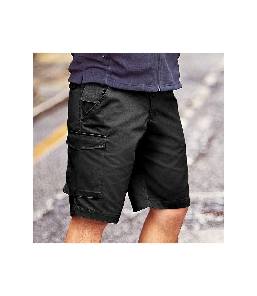 Russell - Short de travail - Unisexe (Noir) - UTBC1046