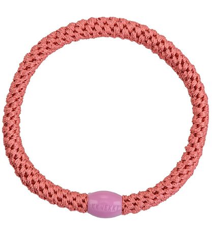 Kknekki Haargummis - 6er-Pack - Slim - Pastell Glitzer/Helles ro