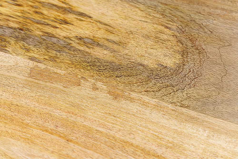 Handgefertigte Schale PURE NATURE 40cm natur Mangoholz rund mit Deckel Schmuck-Dose