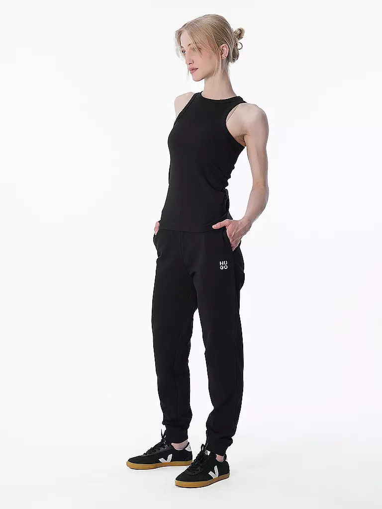 HUGO Tanktop THE PLAIN schwarz