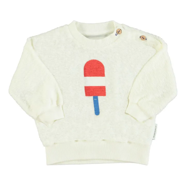 Piupiuchick Sweat Eponge Ice Cream | Ecru