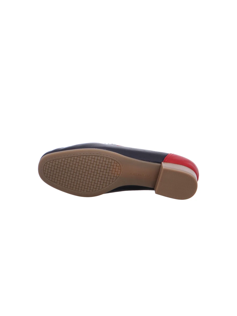 Slipper Atlanta weiß blau rot