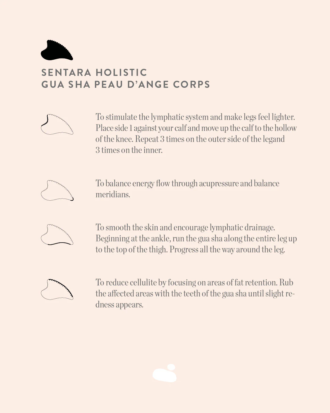 Sentara Holistic Gua Sha Peau d'Ange Corps