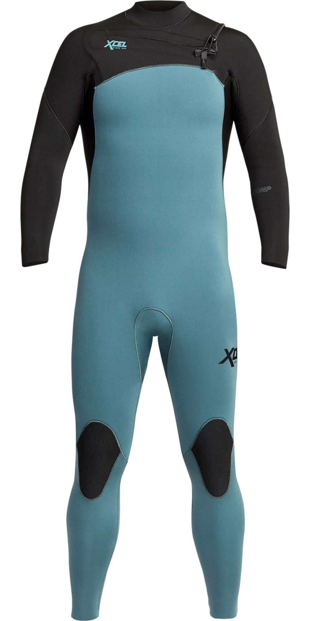Xcel Combinaison Mens Comp  3/2 mm - Tinfoil / Black MS