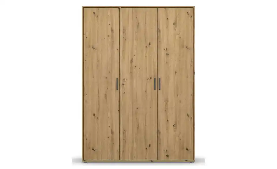Drehtürenschrank ohne Absetzung 140 cm 3 Stück