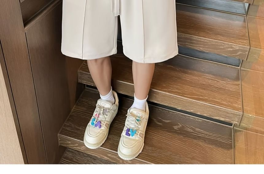 Cowpow - Mid Rise Plain Shorts