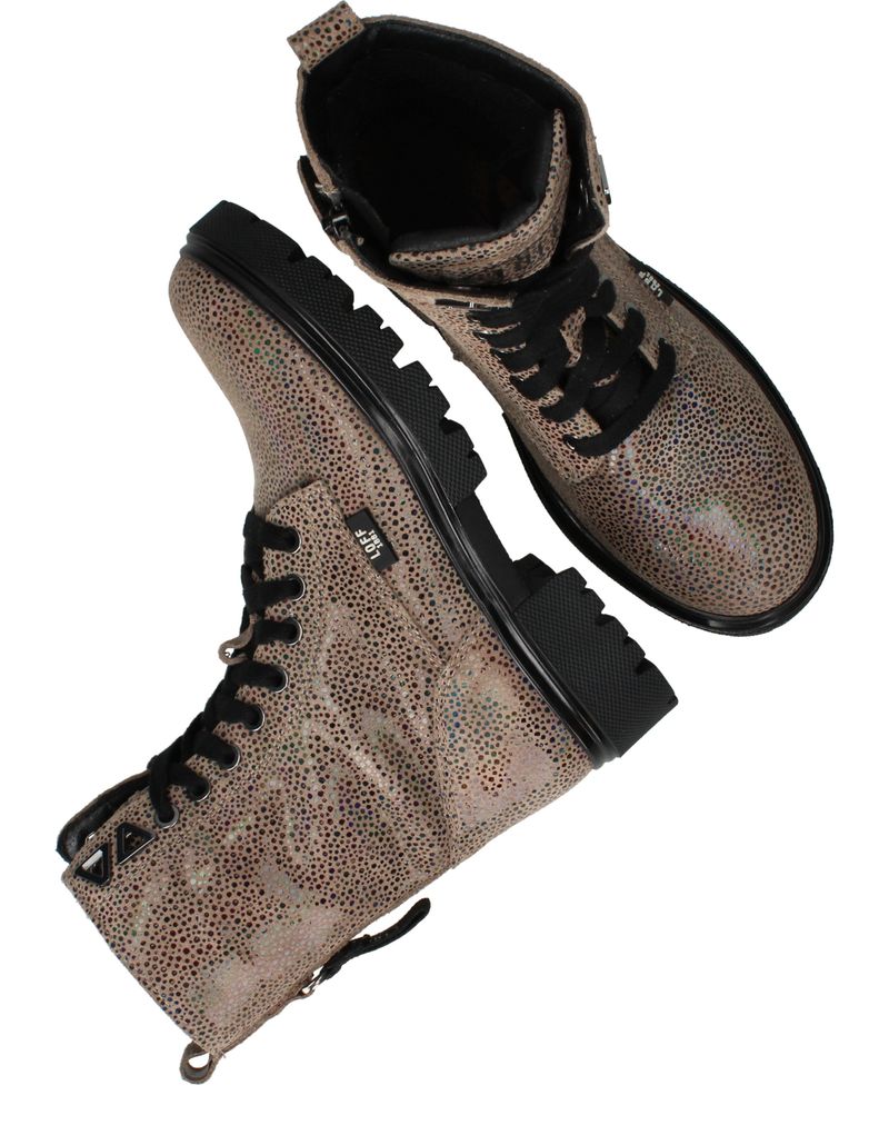 LOFF 1881 Veterboots Taupe Meisjes