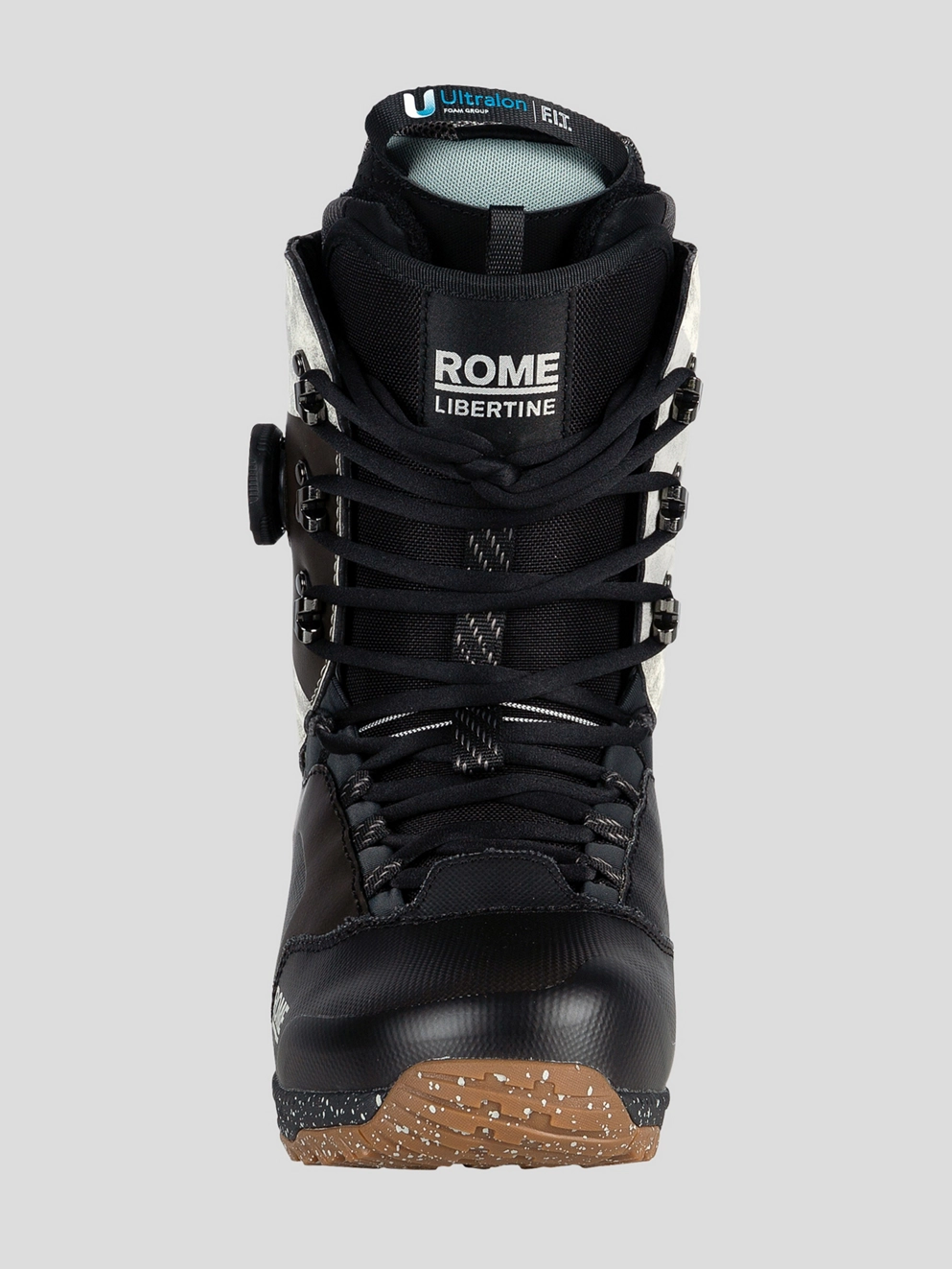 Rome Libertine Hybrid BOA 2025 Snowboard Boots black/white