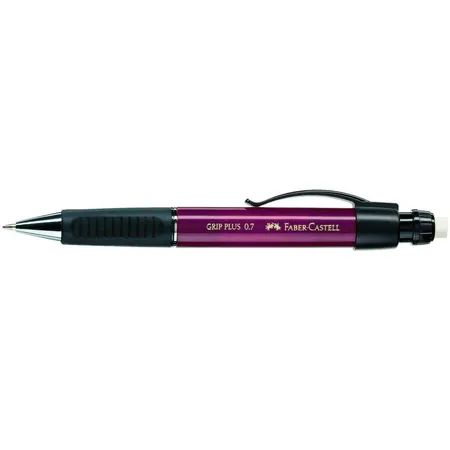 Faber-Castell Druckbleistift GRIP PLUS 07 mm metallic-rot