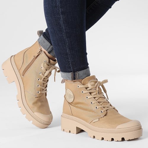 Boots Femme Pallabase Twill 96907 Caramel
