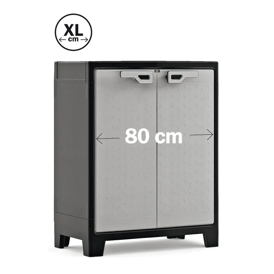 Keter Titan Opbergkast laag - tuinkast - 2 planken