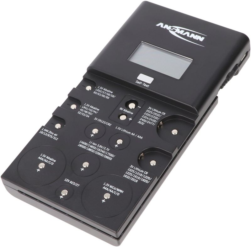 Ansmann Batterijtester - Energy Check LCD 1900-0100