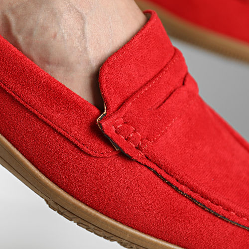 Mocassins Rouge