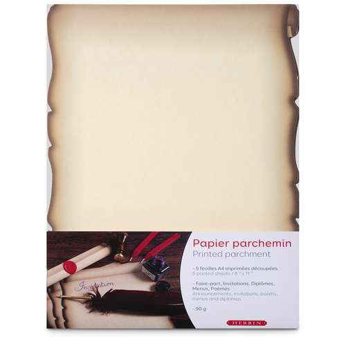 HERBIN Kalligrafie-Papier, antik