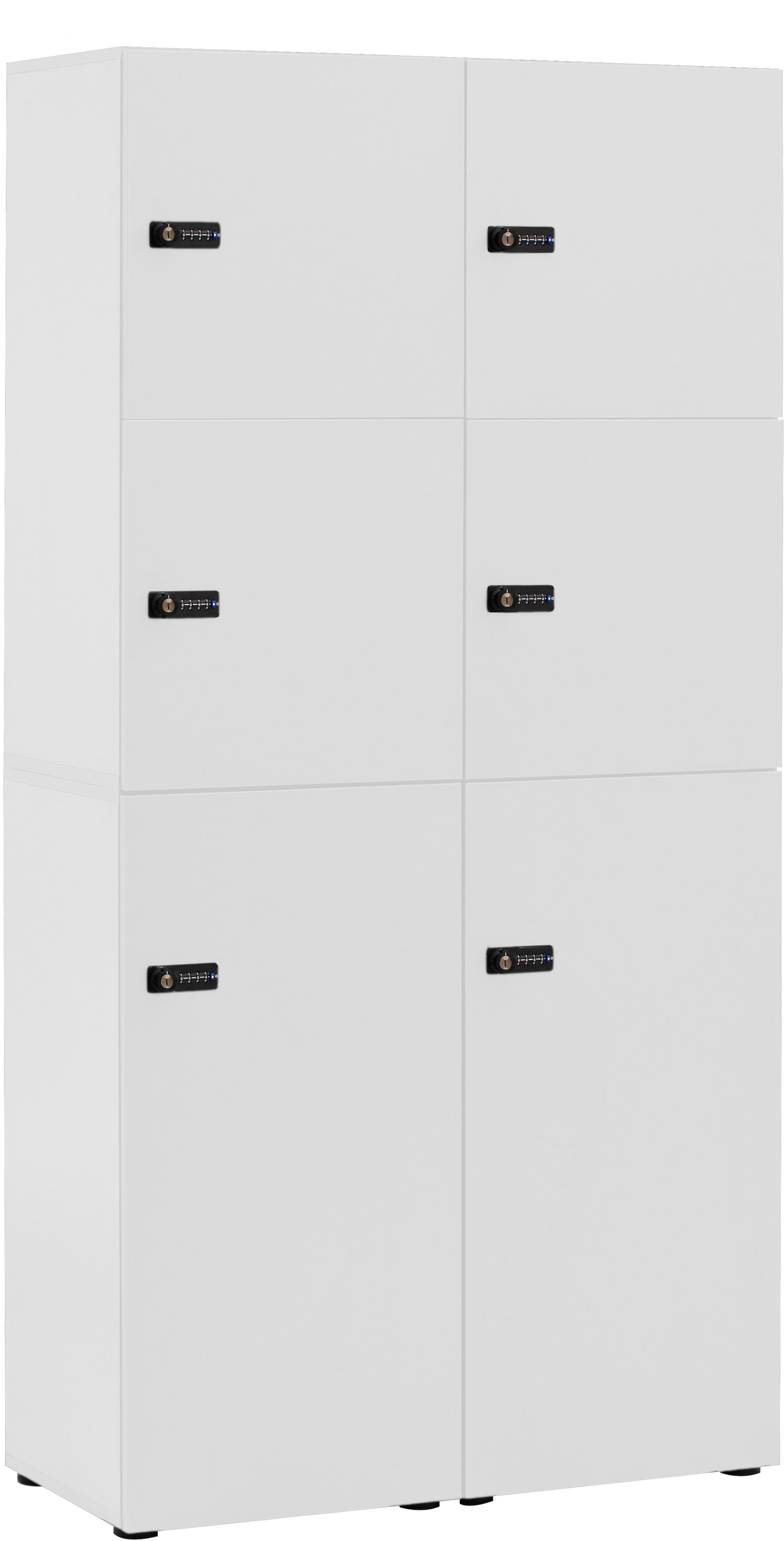 Schildmeyer Garderoben-Set »Locked Spind Schrank Set mit 4 Spinden« 4 Stk. tlg.