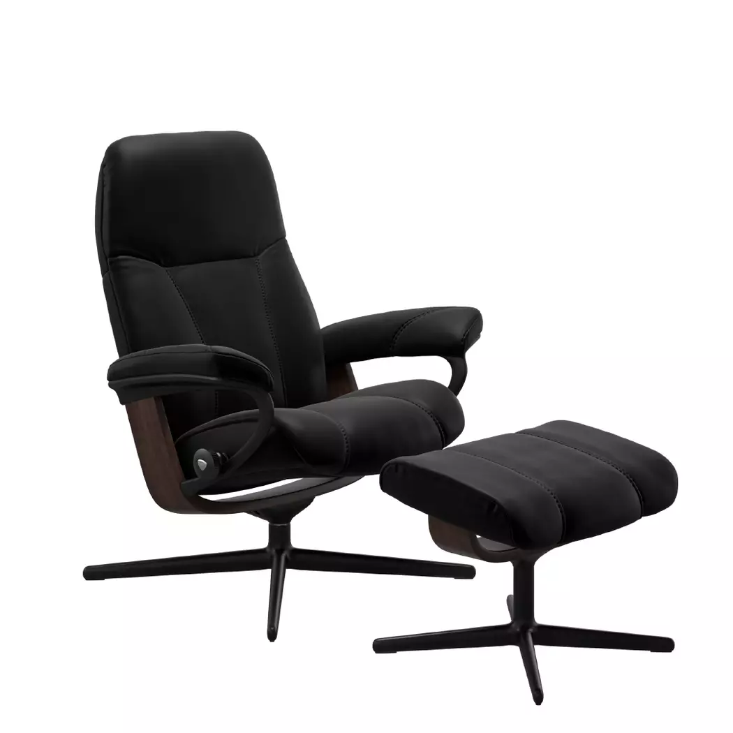 Sessel mit Hocker Consul Cross