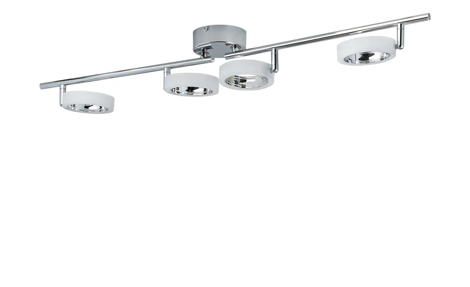 KHG LED-Deckenstrahler, 4-flammig, Acrylringe