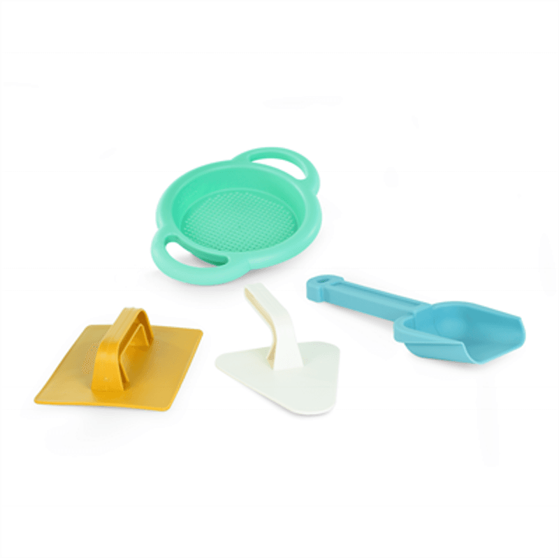 Miniland Sandleker, Sandkonstruksjonsett i Resirkulert Plast