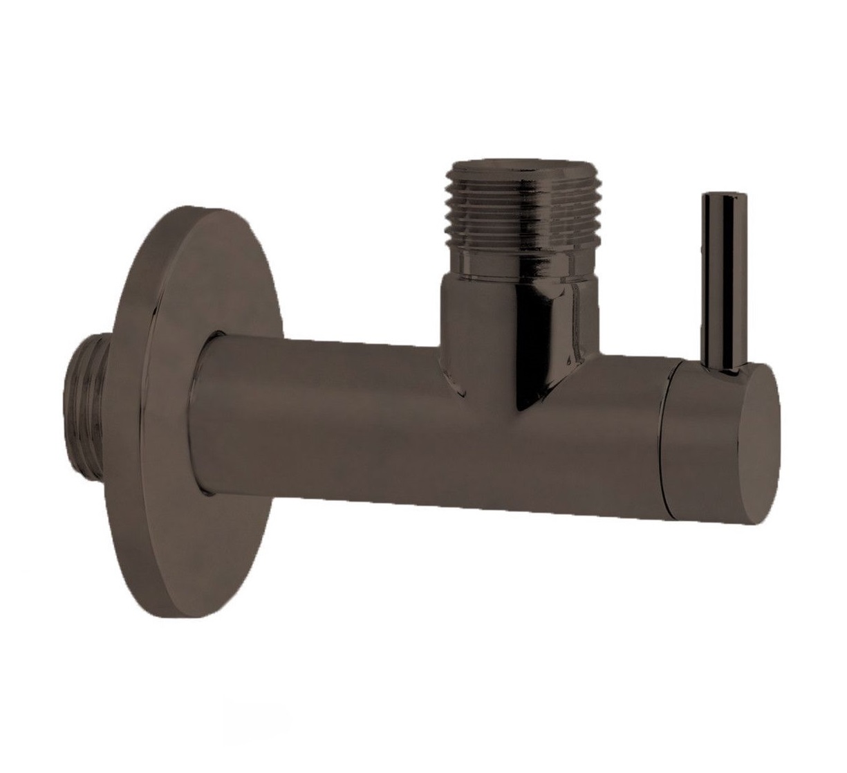 Hotbath Hoekstopkraan met filter 1/2'' Verouderd Messing P2002