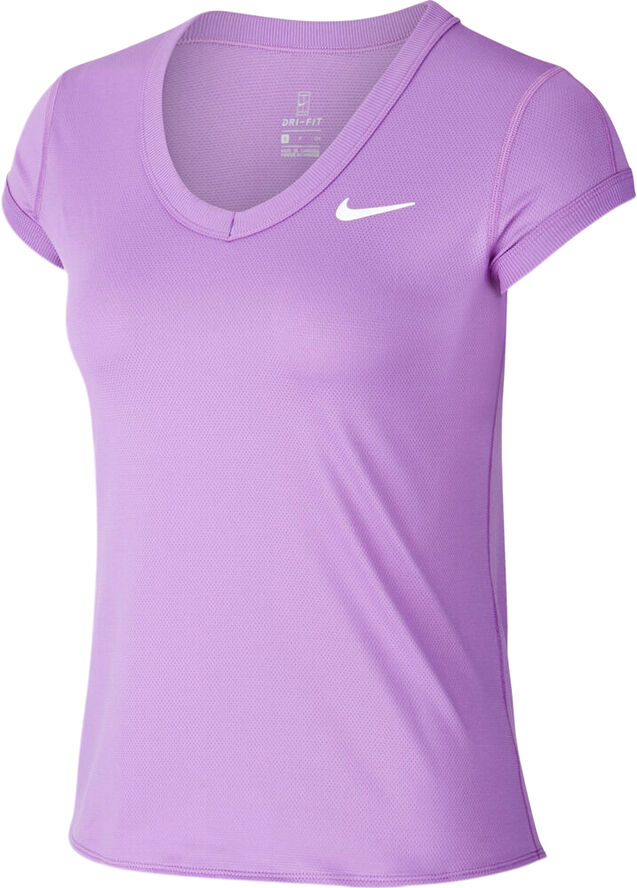 Nike Court Dri Fit T Shirt Lilla