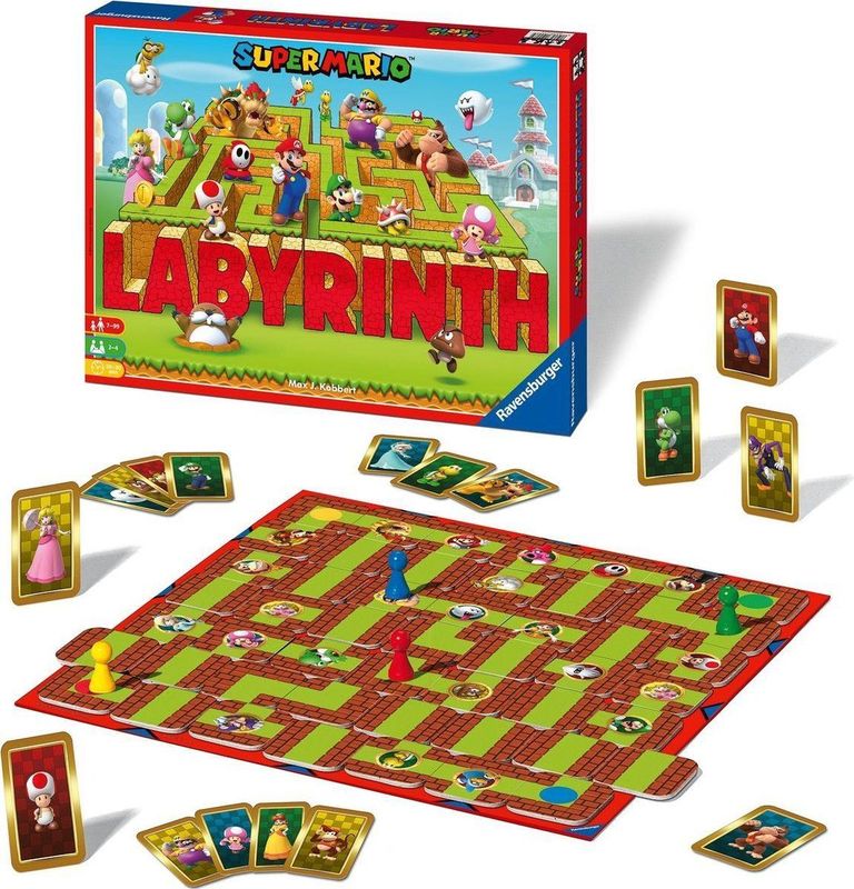 Ravensburger - Super Mario Labyrinth - Bordspel - 37 x 27 cm