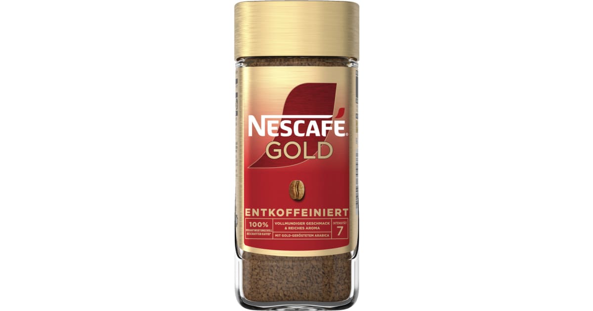 NESCAFE Gold Löskaffee entkoffeiniert 100 gr