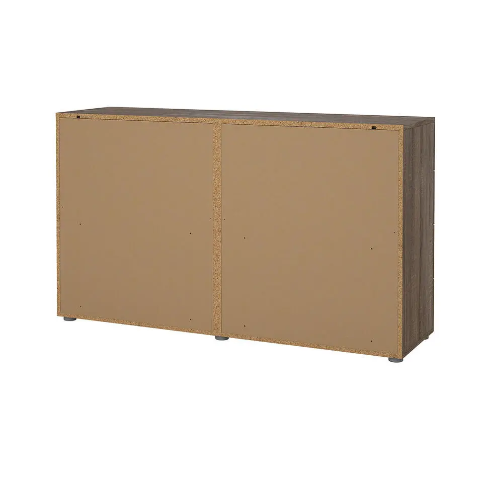 Hioshop Pepe kommode 8 lades truffel decor