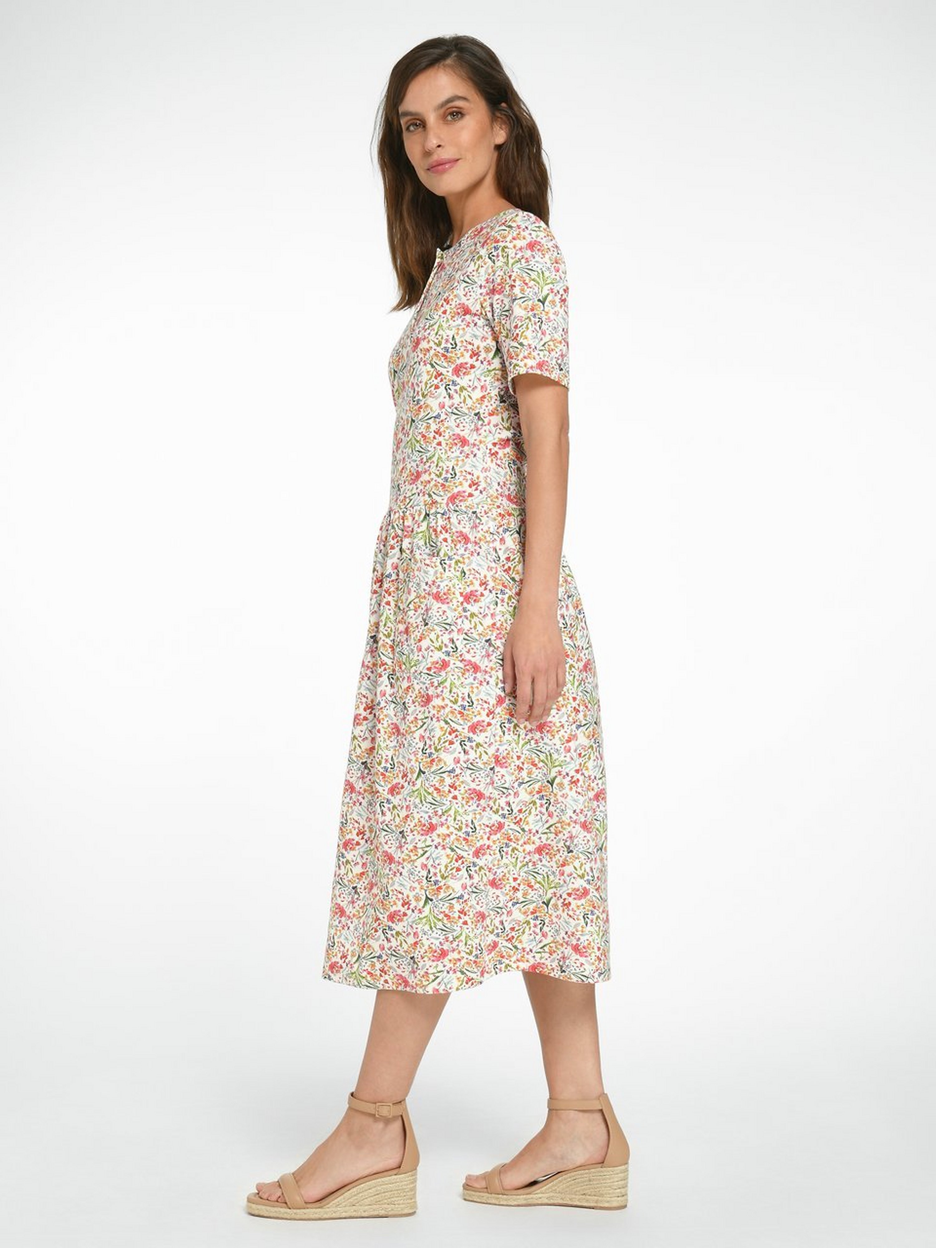 Jerseykleid mit 1/2-Arm