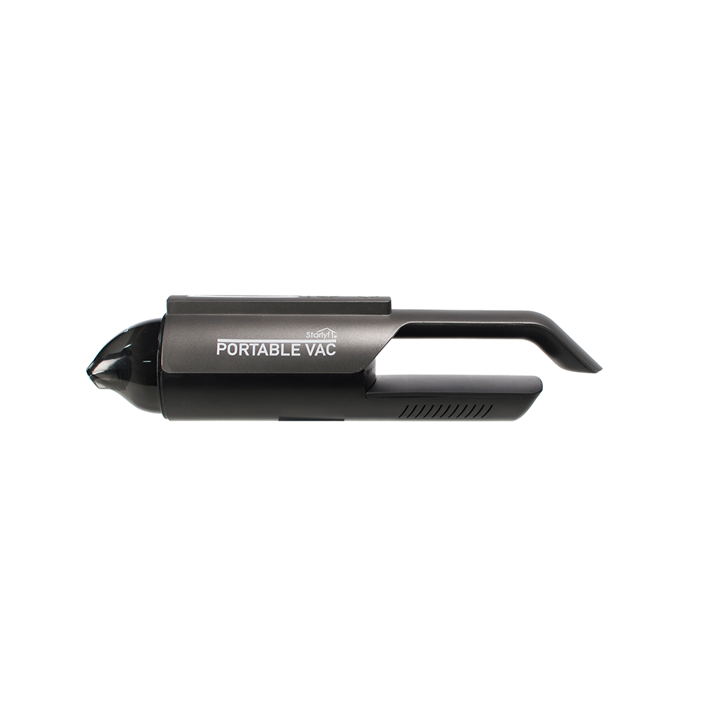 (55W) Portable Vac Kabelloser Akku Hand Staubsauger Bürste inkl. Fugendüse für Haushalt / Auto (VHGVACIND1165) - Schwarz