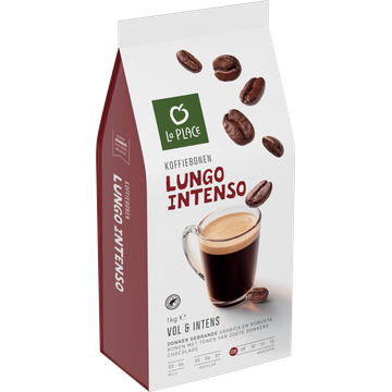 La Place Koffiebonen Lungo Intenso 1 KG