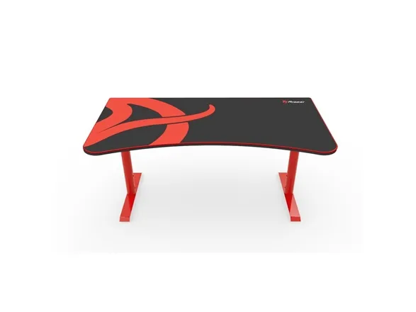 Arozzi Arena Gaming Desk, Metal, Rød, 80 kg, rødt stel