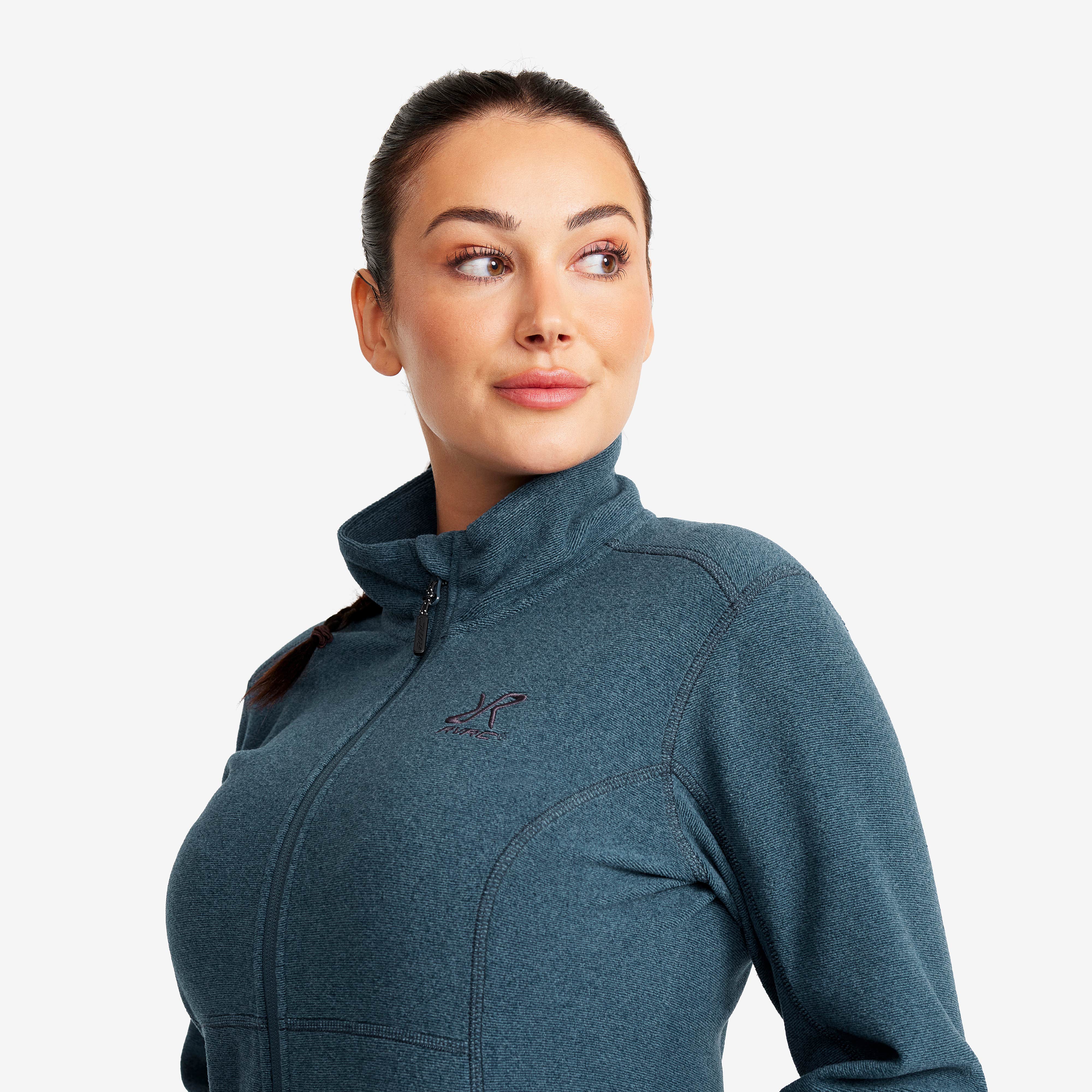 Essential Full-zip Fleece Dame Moonlit Ocean
