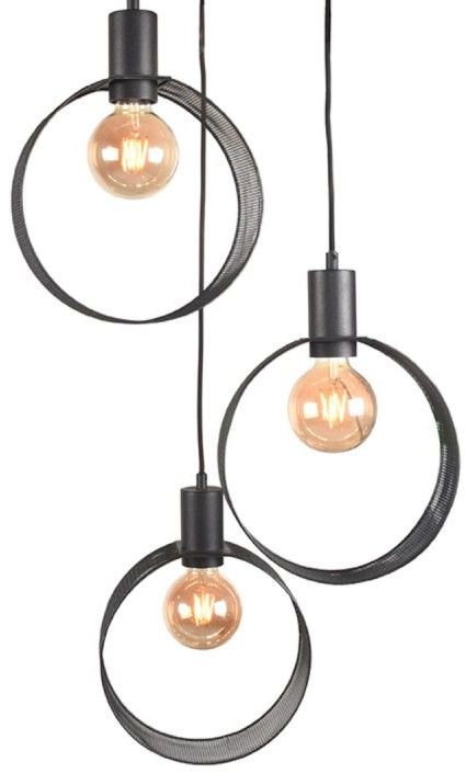Hanglamp 3-lichts MT-2332 Ronda B80 x D30 cm