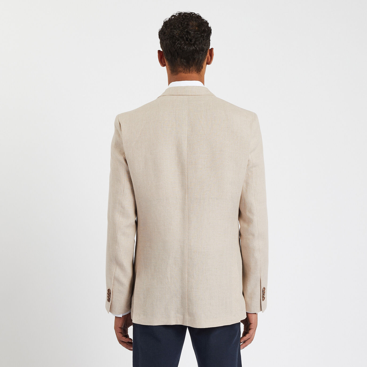 Veste en lin Ecru
