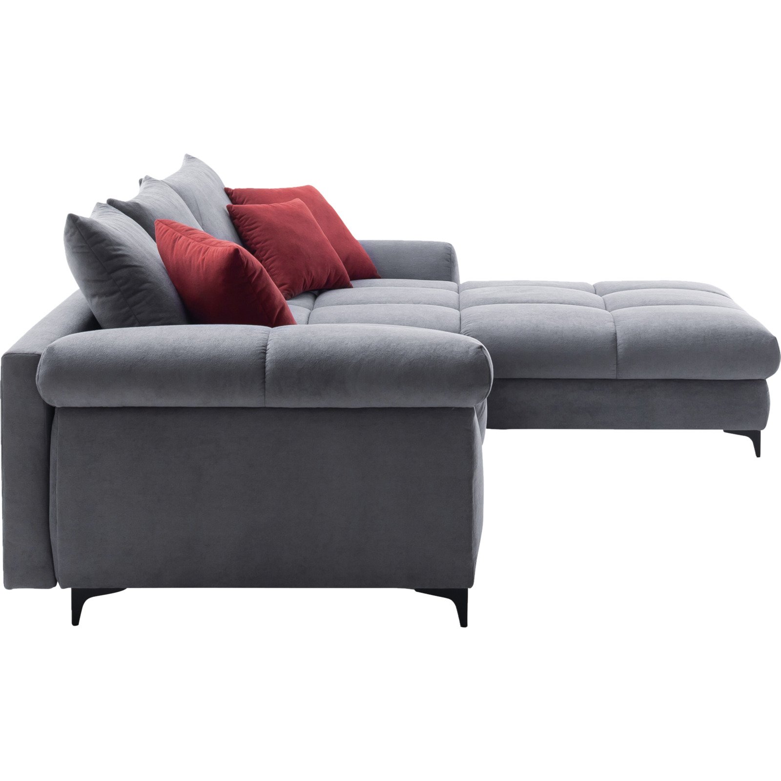 Ecksofa Holiday Stoff anthrazit
