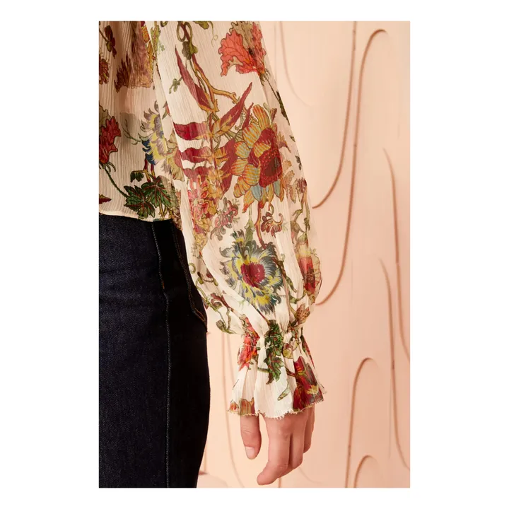 Ulla Johnson Blouse Bernadette Soie | Rose pâle