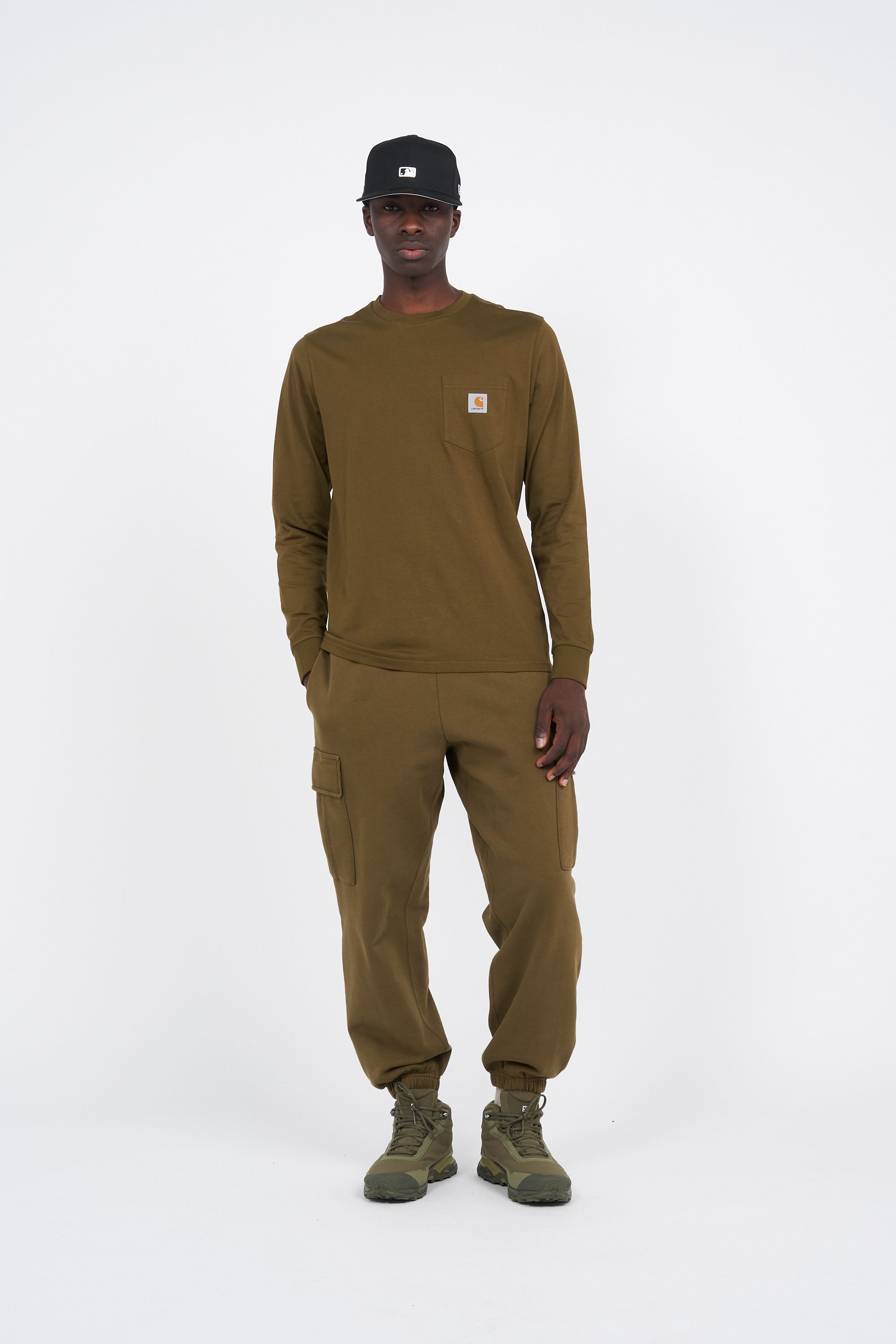CARHARTT WIP T-shirt Pocket Kaki