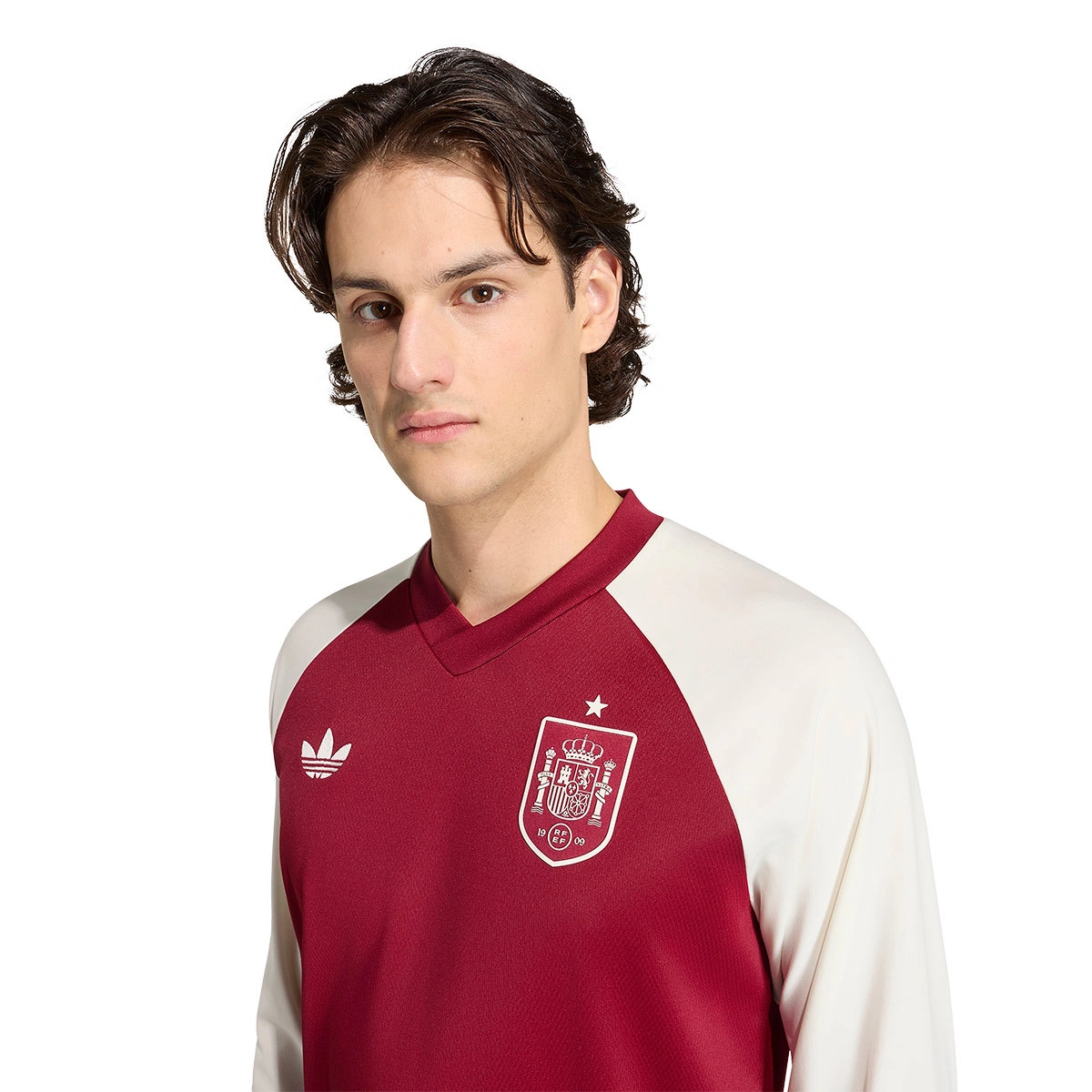 Camisola adidas Espanha Pre-Match Away M/L Mundial 2026