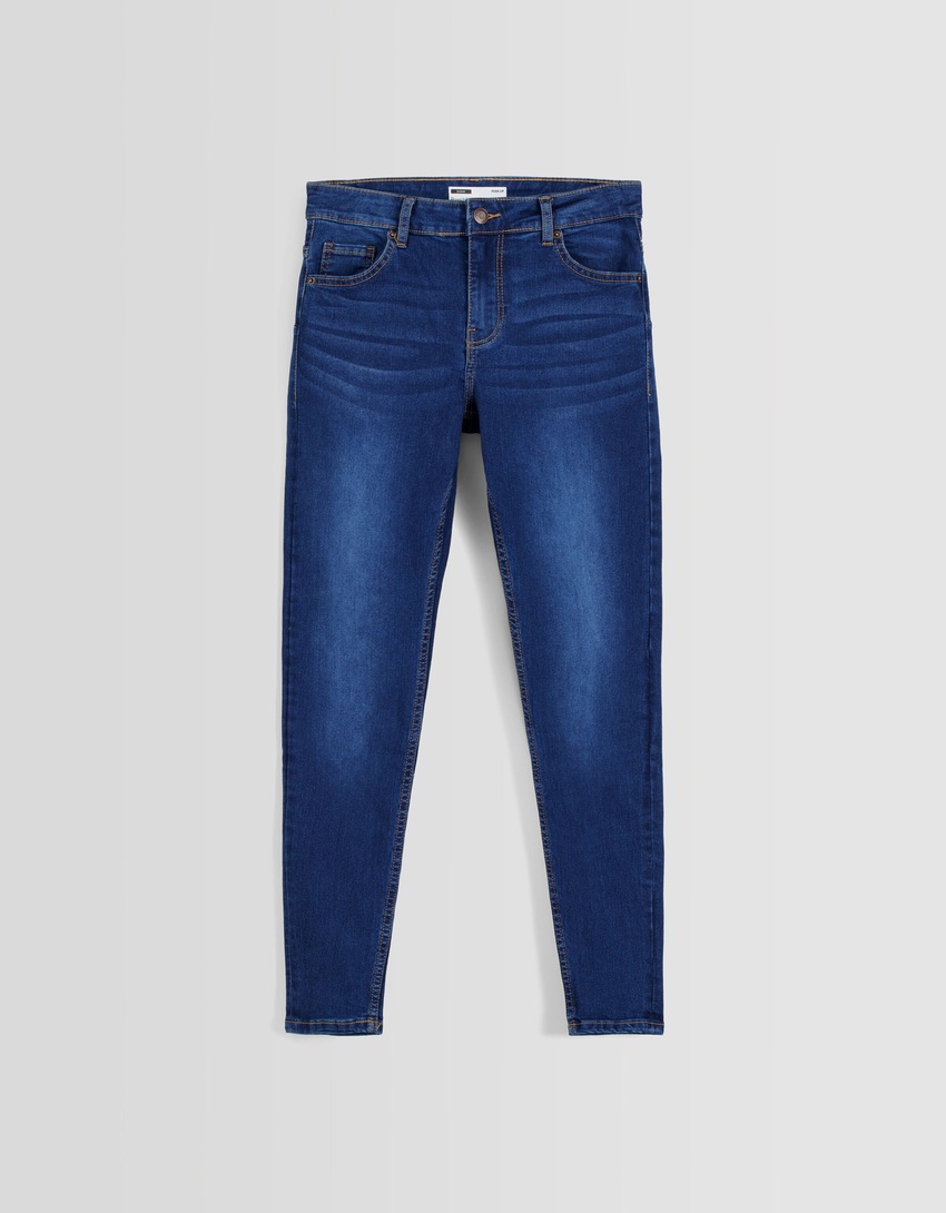calça jeans skinny push-up